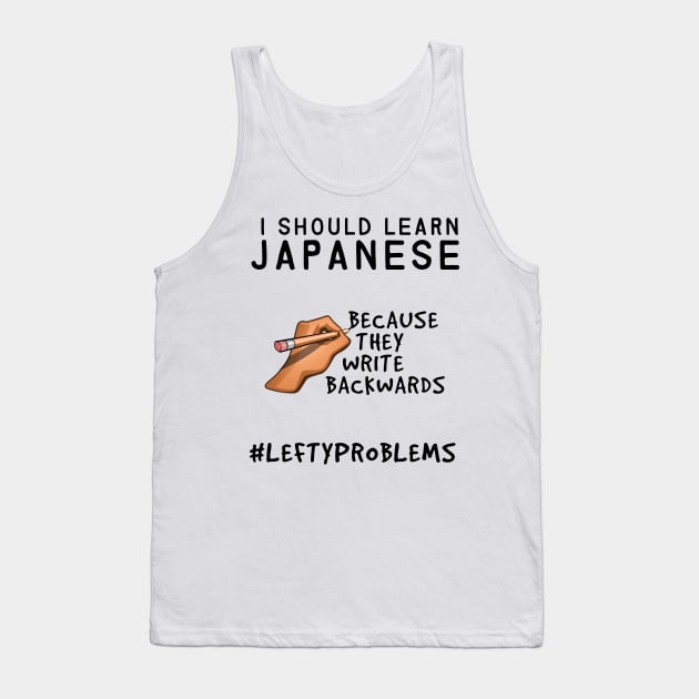 Leftyproblems Tank Top by evergreen_brand